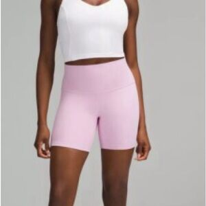 lululemon Align HR shorts - Vita Pink 6” Like New